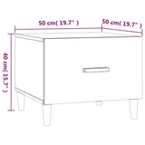 Coffee Table 50X50X40 Cm Engineered Wood