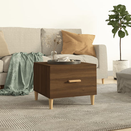 Coffee Table 50X50X40 Cm Engineered Wood