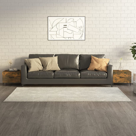 Coffee Table With Metal Legs 50X50X40 Cm