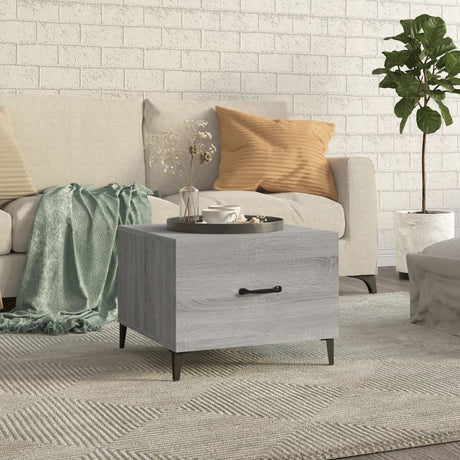 Coffee Table With Metal Legs 50X50X40 Cm