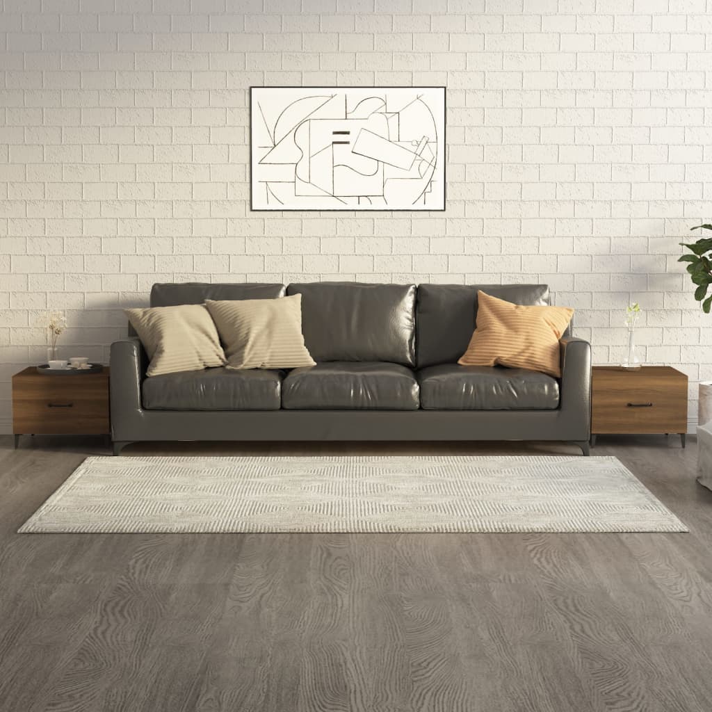 Coffee Table With Metal Legs 50X50X40 Cm