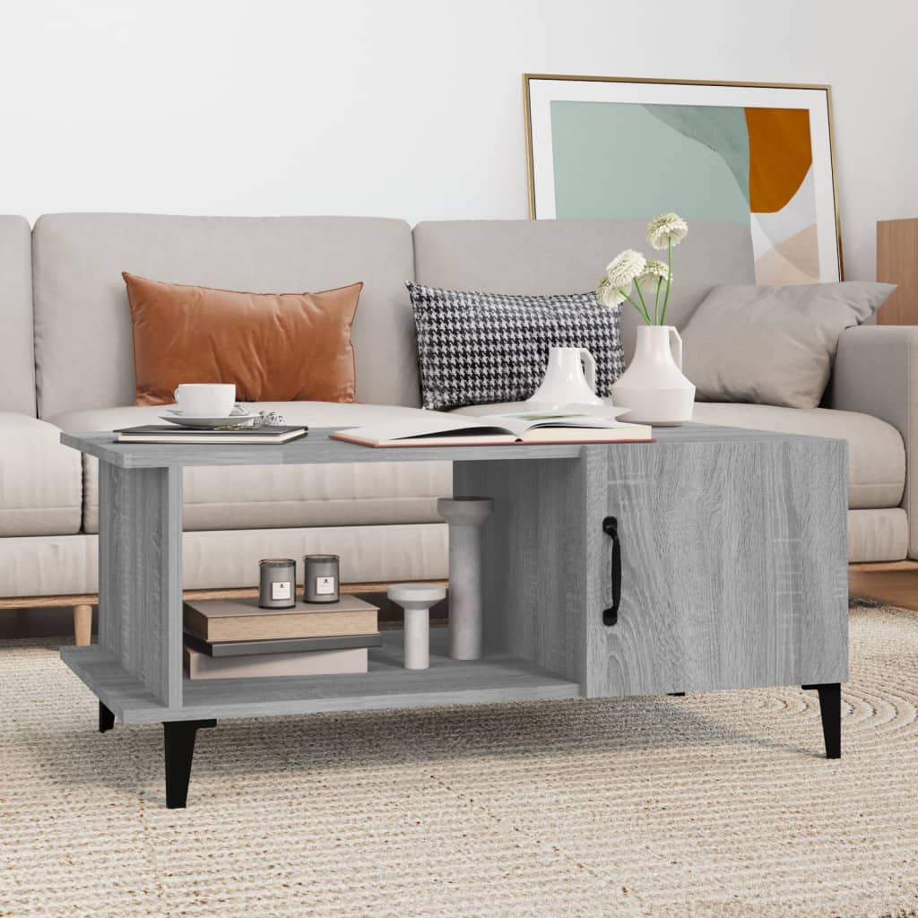 Coffee Table 90X50X40 Cm Engineered Wood