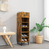 Shoe Cabinet 30X35X105 Cm Engineered Wood