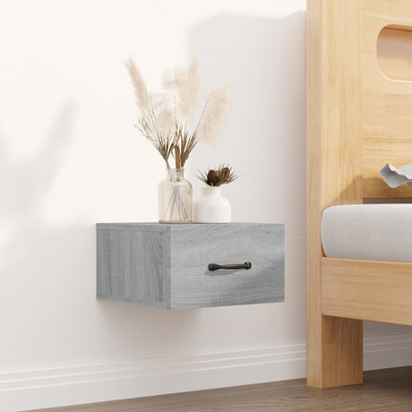 Wall-Mounted Bedside Cabinet 35X35X20 Cm
