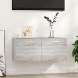Wall Cabinet 80X35X36.5 Cm Engineered Wood