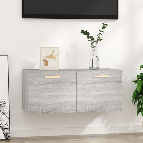 Wall Cabinet 80X35X36.5 Cm Engineered Wood