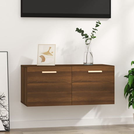 Wall Cabinet 80X35X36.5 Cm Engineered Wood