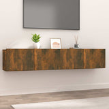 Tv Cabinets 2 Pcs 80X30X30 Cm Engineered Wood