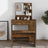 Dressing Table With Mirror 86.5X35X136 Cm