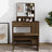 Dressing Table With Mirror 86.5X35X136 Cm