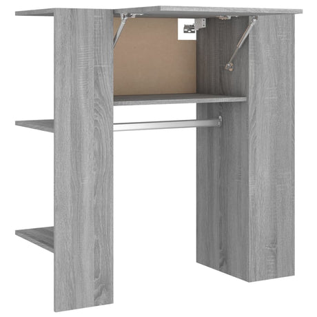 Hallway Cabinet 97.5X37X99 Cm Engineered Wood
