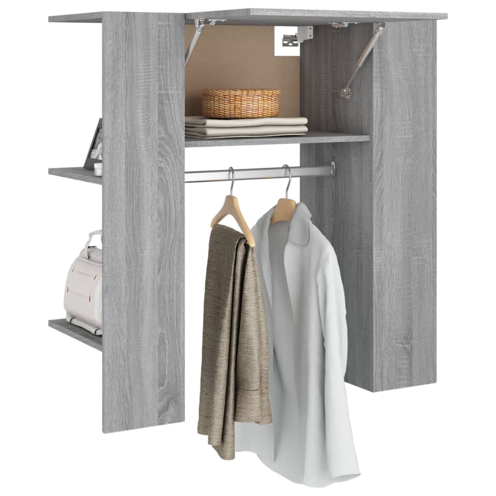 Hallway Cabinet 97.5X37X99 Cm Engineered Wood