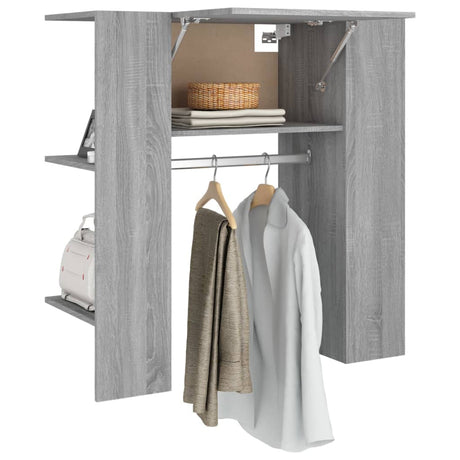 Hallway Cabinet 97.5X37X99 Cm Engineered Wood