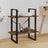2-Tier Book Cabinet 60X30X Solid Pine