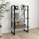 3-Tier Book Cabinet 80X30X Solid Pine