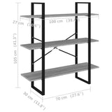 Book Cabinet 100X30X