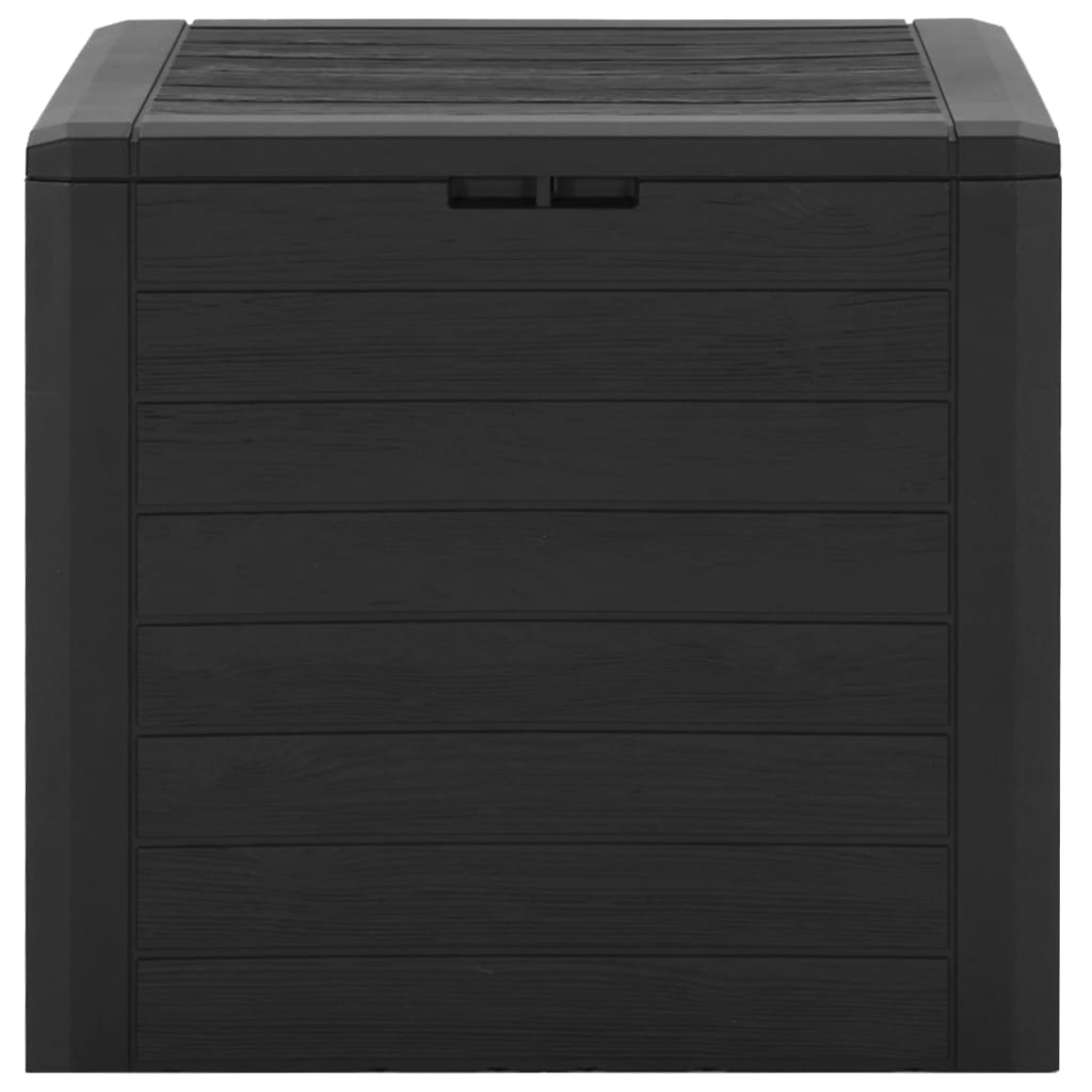 Garden Storage Box Brown 58.5x46x55 cm Polypropylene