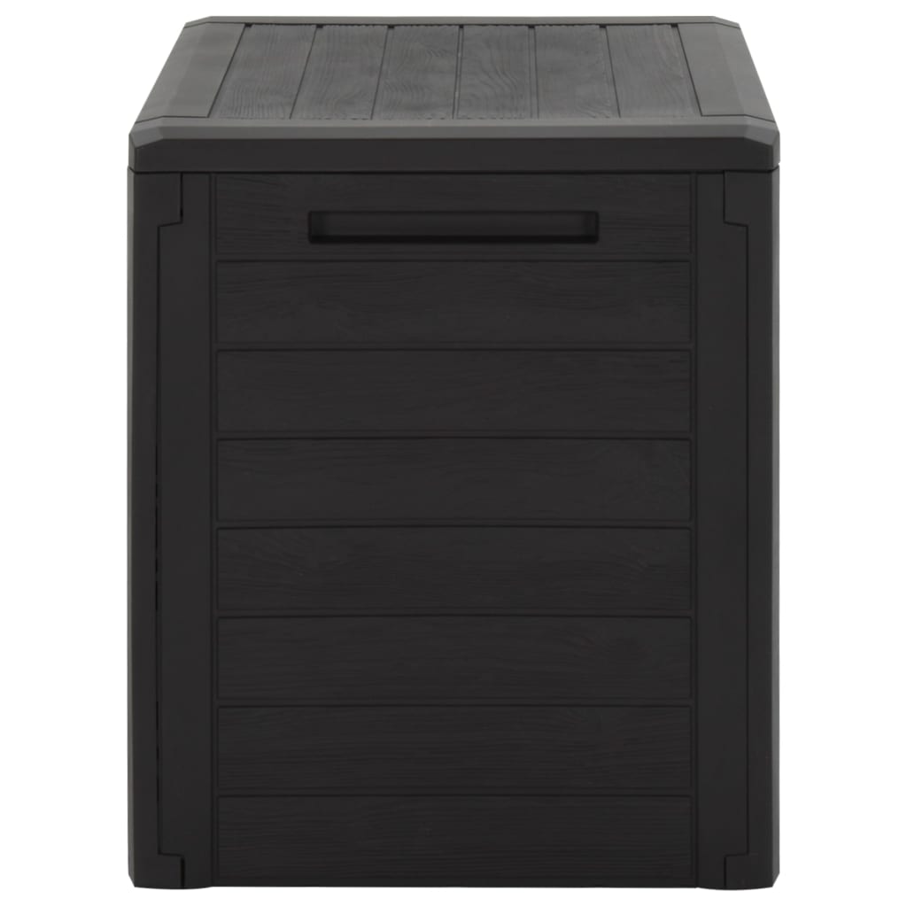 Garden Storage Box Brown 58.5x46x55 cm Polypropylene