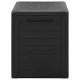 Garden Storage Box Brown 58.5x46x55 cm Polypropylene