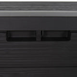 Garden Storage Box Brown 58.5x46x55 cm Polypropylene