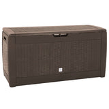 Garden Storage Box 119X48X60 Cm Polypropylene
