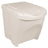 Stackable Garbage Bin Boxes 3 Pcs 75 L Polypropylene