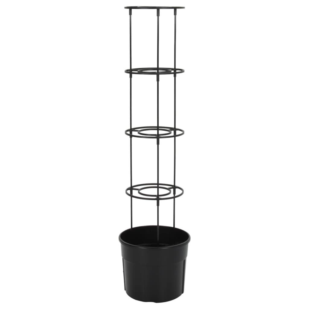 Tomato Grower Anthracite Ø29.5X115 Cm Polypropylene