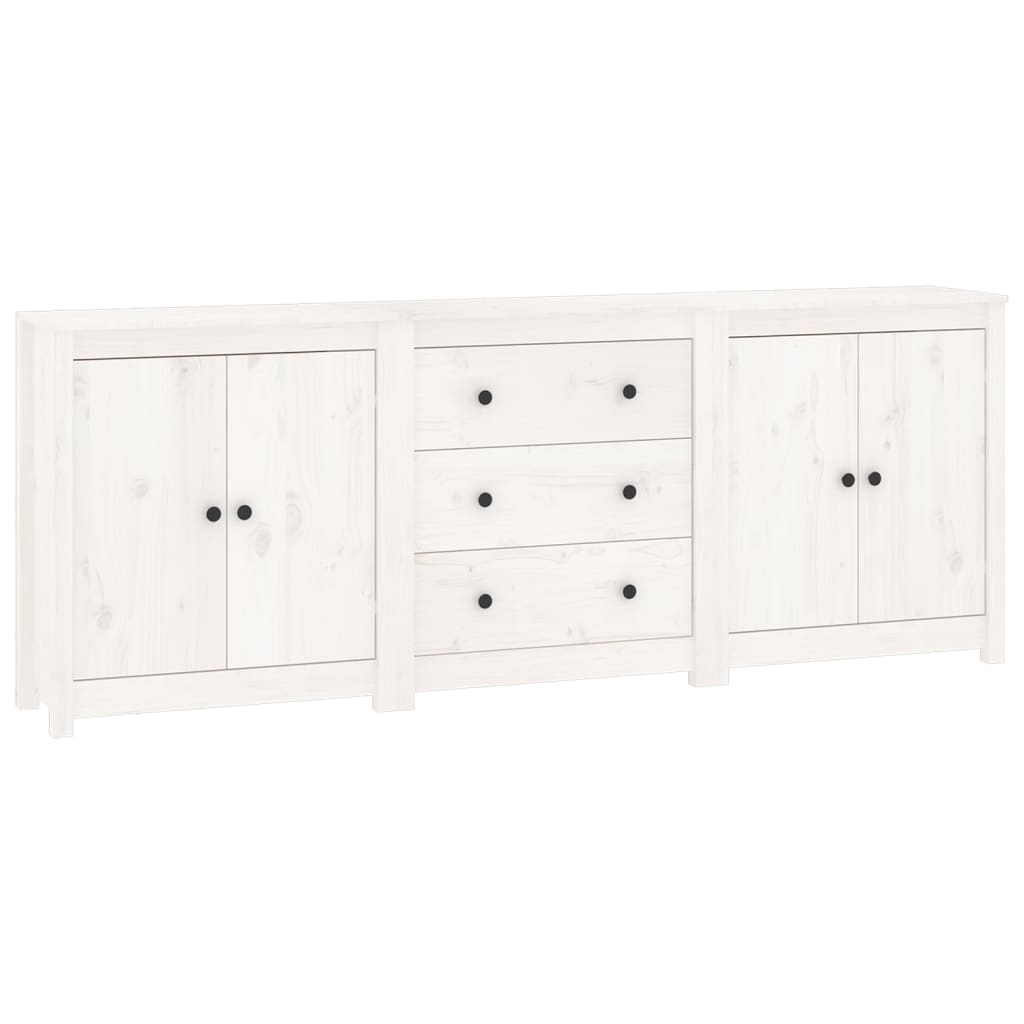 Sideboard 210X35X80 Cm Solid Wood Pine
