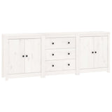 Sideboard 210X35X80 Cm Solid Wood Pine