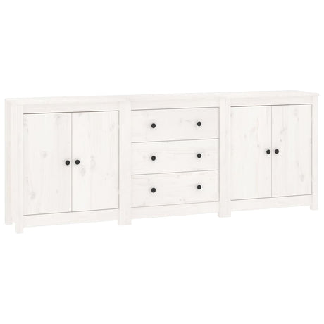 Sideboard 210X35X80 Cm Solid Wood Pine