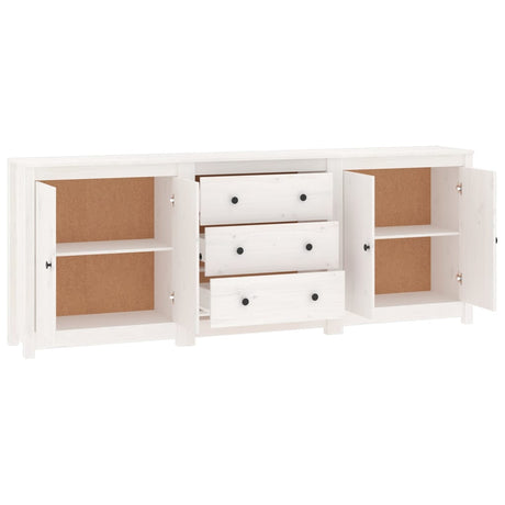 Sideboard 210X35X80 Cm Solid Wood Pine
