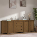 Sideboard 230X35X80 Cm Solid Wood Pine