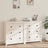 Sideboard 140X35X80 Cm Solid Wood Pine