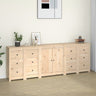 Sideboard 230X35X80 Cm Solid Wood Pine