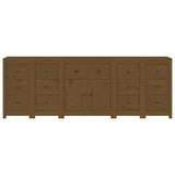 Sideboard 230X35X80 Cm Solid Wood Pine