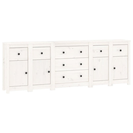 Sideboard 230X35X80 Cm Solid Wood Pine