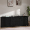 Sideboard 230X35X80 Cm Solid Wood Pine