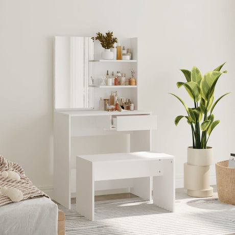 Dressing Table Set 74.5X40X141 Cm