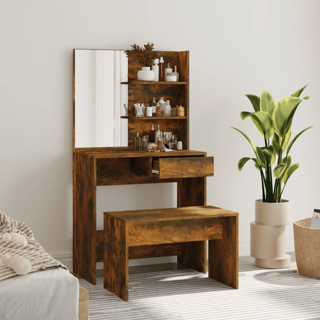 Dressing Table Set 74.5X40X141 Cm