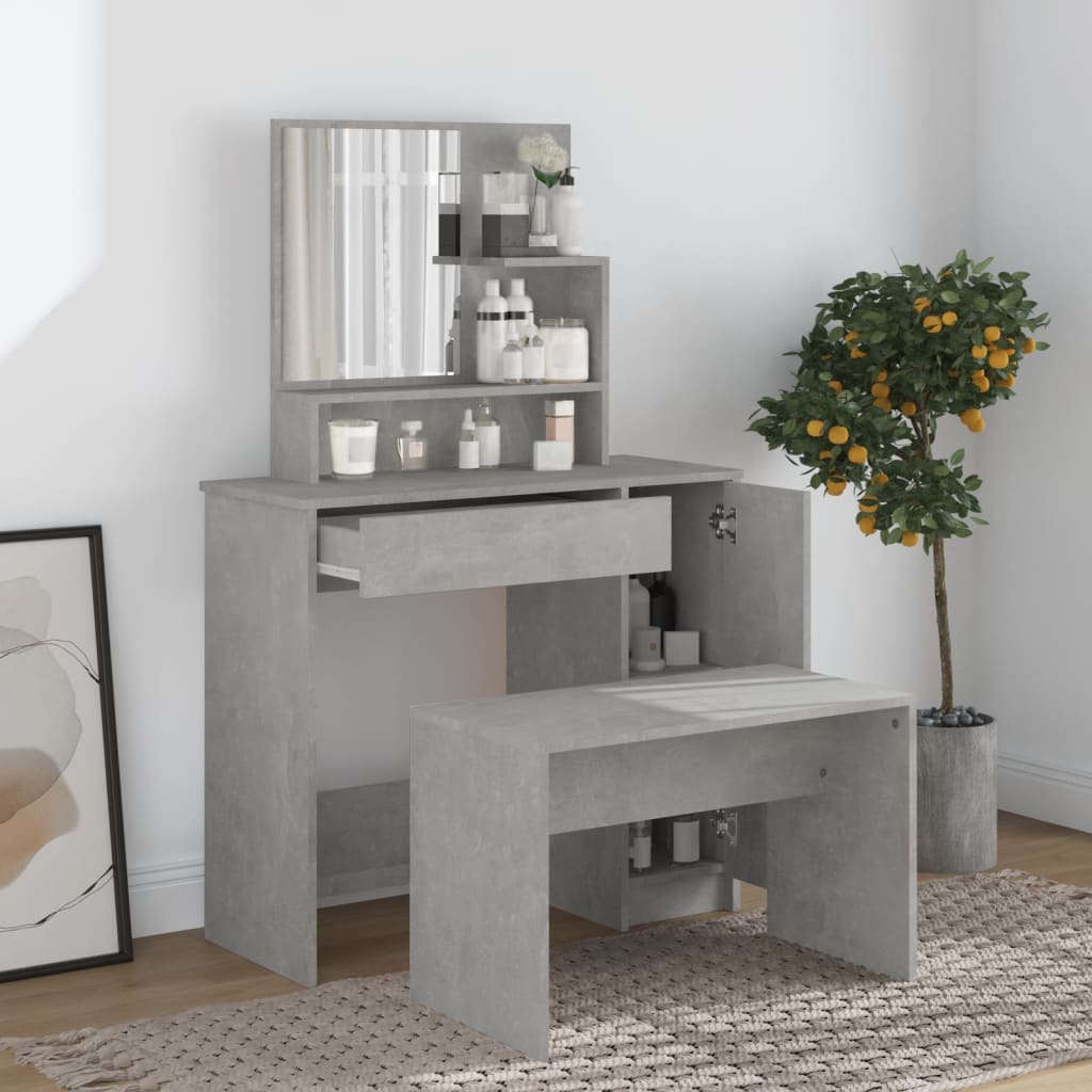 Dressing Table Set 86.5X35X136 Cm