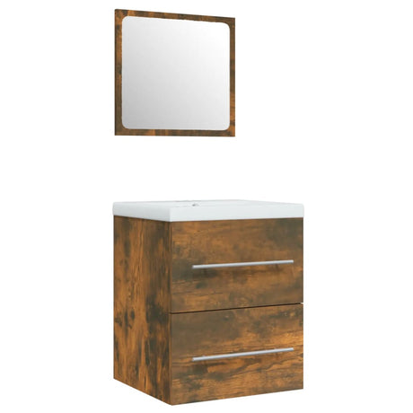 Sink Cabinet With Built-In Basin Engineered Wood