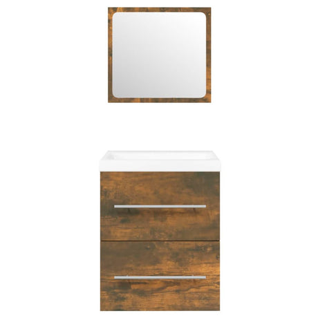 Sink Cabinet With Built-In Basin Engineered Wood