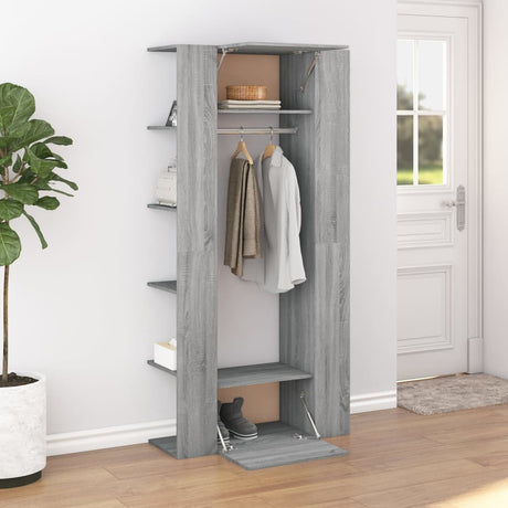 Hallway Cabinets 2 Pcs Engineered Wood