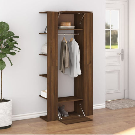 Hallway Cabinets 2 Pcs Engineered Wood