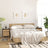 Bedside Cabinets 2 Pcs Solid Wood Pine And Natural Rattan