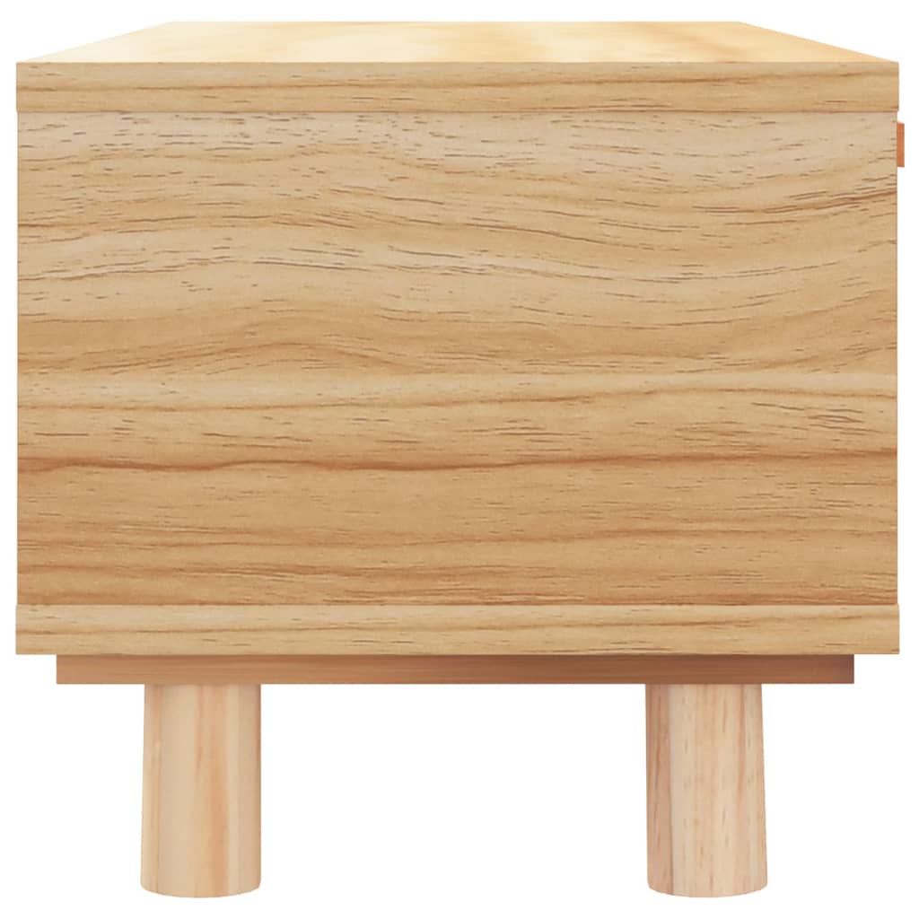 Coffee Table 80X40X30 Cm Engineered Wood&Solid Wood Pine