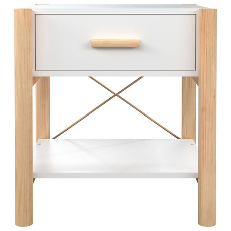Bedside Tables 2Pcs 42X38X45 Cm Engineered Wood