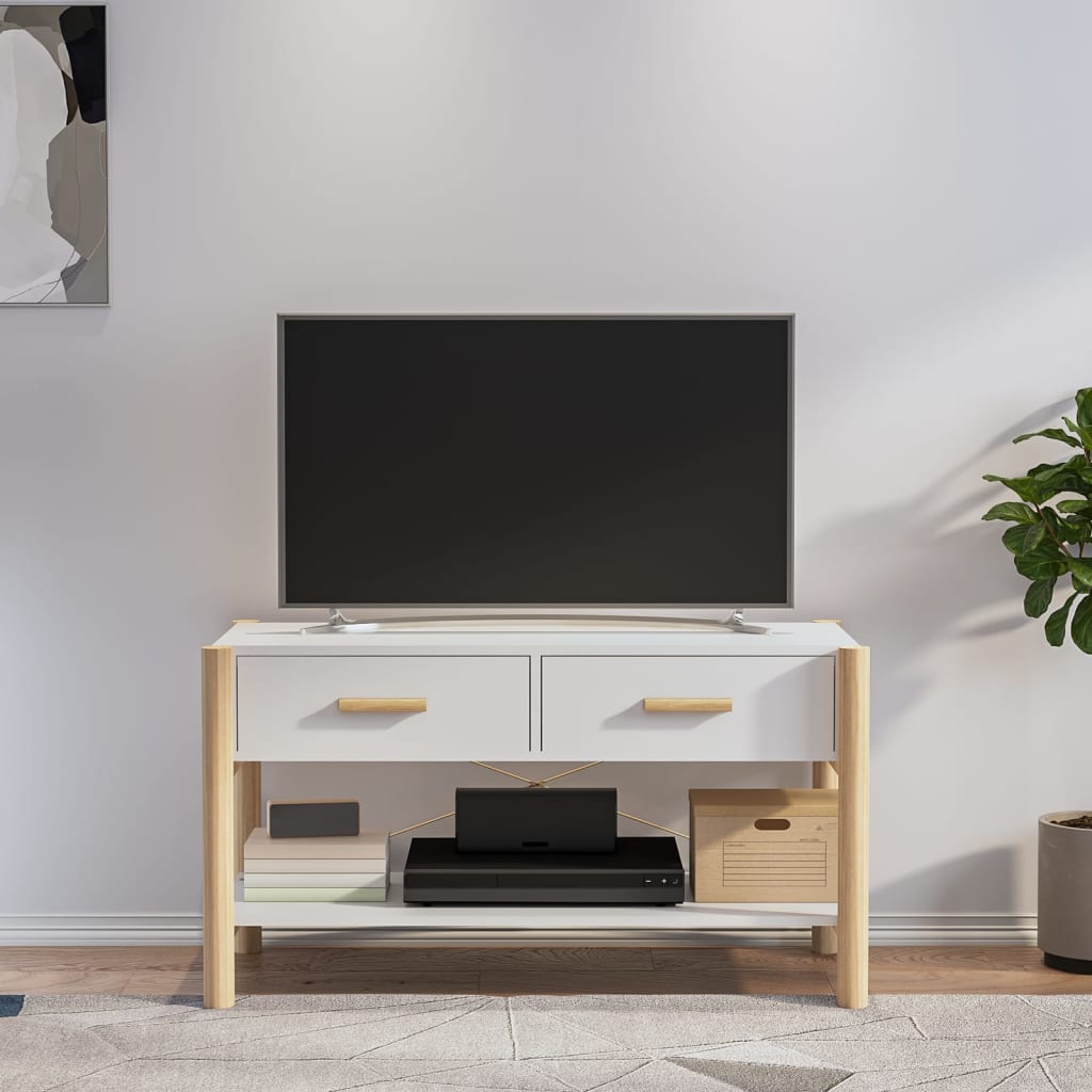 Tv Cabinet 82X38X45 Cm Engineered Wood