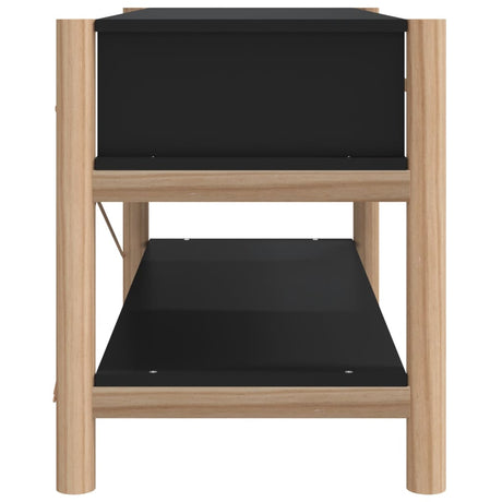 Tv Cabinet 82X38X45 Cm Engineered Wood
