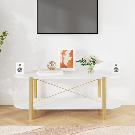 Coffee Table 110X48X40 Cm Engineered Wood